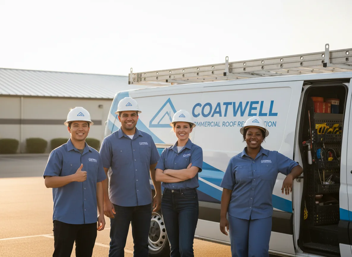 Commercial roof coating company in Glenwood, NY